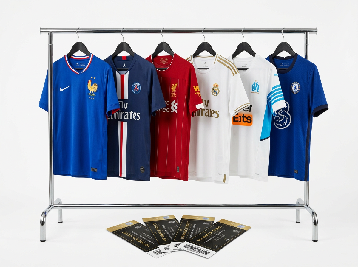 Maillot de foot et tickets VIP à gagner chaque semaine